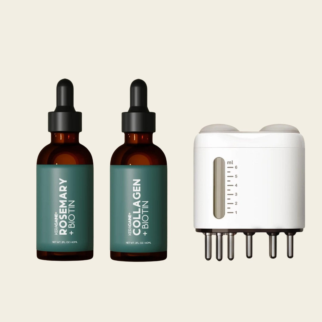 Keragaine+ Hair Growth Formula & EMS Serum Applicator